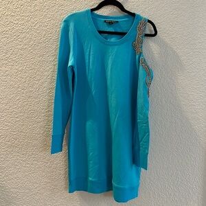 Boston Proper size L sweatshirt dress